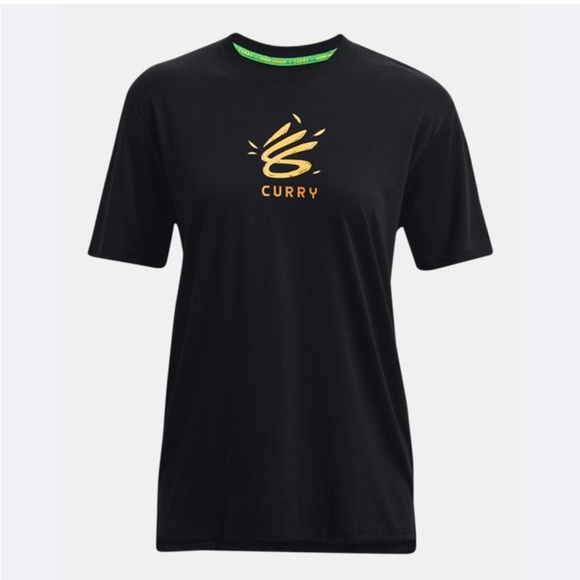 Under Armour Curry Big Bird Airplane Basketball Short Sleeve Tee Shirt NWT M - Picture 6 of 6
